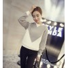 TE9938LLJ Autumn contact color loose sweatshirt