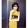 TE8943JYFS Embroidery fish skull cotton dress