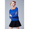 TE9086LLYG Winter new style embroidery pullover sweatshirt