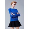 TE9086LLYG Winter new style embroidery pullover sweatshirt