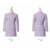 TE9639LLYG Winter fashion lace collar embroidery long sleeve dress