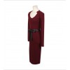 TE9963WJYS Korean style temperament long dress