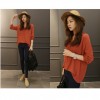 TE9727WJYS Loose casual long sleeve chiffon shirt