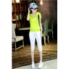 TE1089ALAB Summer fashion short sleeve t-shirt with cropped trousers tracksuit