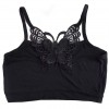 TE118ZLH Joker sexy lace bowknot back modal boob tube top