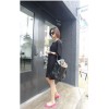 TE1232GJWL Korean fashion casual burn out dress