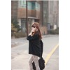 TE1240GJWL Korean fashion lacing back loose blouse