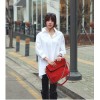 TE1240GJWL Korean fashion lacing back loose blouse