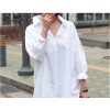 TE1240GJWL Korean fashion lacing back loose blouse