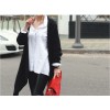 TE1240GJWL Korean fashion lacing back loose blouse