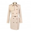 TE9002HBB Korean style double-breasted sleeveless dress with jacket