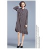 TE1550XEKJ Shivering flouncing loose large size dress
