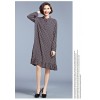 TE1550XEKJ Shivering flouncing loose large size dress