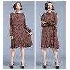 TE1550XEKJ Shivering flouncing loose large size dress