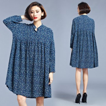 TE1551XEKJ New style shivering large size chiffon dress