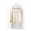 TE2187ALFS New style v neck color matching irregular tops