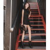 TE3013YZS Sexy personality irregular tight hip sleeveless dress