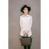 TE5260YJY New style lace splicing long sleeve white shirt