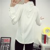 TE583ADFS Simple pocket long sleeve classic white shirt