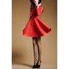 TE6254VIP Spring fashion three quarter sleeve A-line formal dress