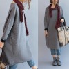 TE7589HSJP Large size loose casual comfortable maternity dress