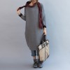 TE7589HSJP Large size loose casual comfortable maternity dress