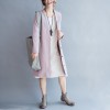 TE7667HSJP New style casual large size fashion long cardigan