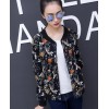 TE823LLJ Japanese style print slim baseball jacket