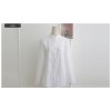 TE8021OYH New style half collar bow tie white shirt