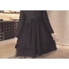 TE9576YZX Plus size elastic waist loose dress