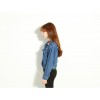 TE9013PPNZ Vintage embroidery collar denim jacket