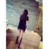 TE9380ATSS Spring fashion loose tassel pullover tops