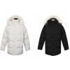 TE9415BDJN Preppy style zipper joker cotton-padded coat