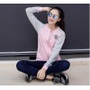 TE9903LLJ New style stand collar color matching baseball jacket