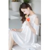 TE1450GJWL Combed cotton fashion loose comfortable off shoulder tassel dress