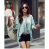 TE1282GJWL Fashion loose comfortable irregular joker long t-shirt