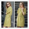 TE1283GJWL Europe fashion loose casual belt dress