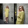 TE1283GJWL Europe fashion loose casual belt dress