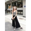 TE2206ALFS Fashion casual comfortable loose wide leg jumpsuit