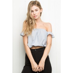 TE2285XYD Europe fashion sexy boat neck off shoulder tops