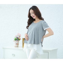 TE2591YZFZ Hot sale fashion maternity shirt