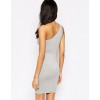 TE2722XYD Europe fashion sexy one shoulder tight hip dress