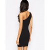 TE2722XYD Europe fashion sexy one shoulder tight hip dress