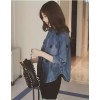 TE5075DDFS New style denim three quarter sleeve slim short coat