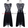 TE65124YWQS Hot sale fashion slim lace splicing dress