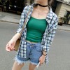 TE8919HMFS Korean fashion joker gallus tops