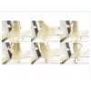 TE9788WJYS Korean style drape slim long dress