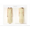 TE9788WJYS Korean style drape slim long dress