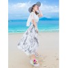 TE9851MSJ New style bohemia fashion temperament slim maxi dress