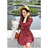 TE9021AYY Japanese Fashion Street Snap Slim Waist Dress